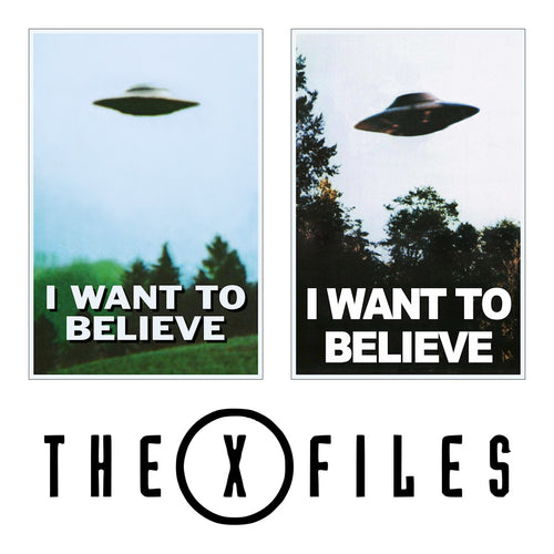I WANT TO BELIEVE - Postcard-Sized Print