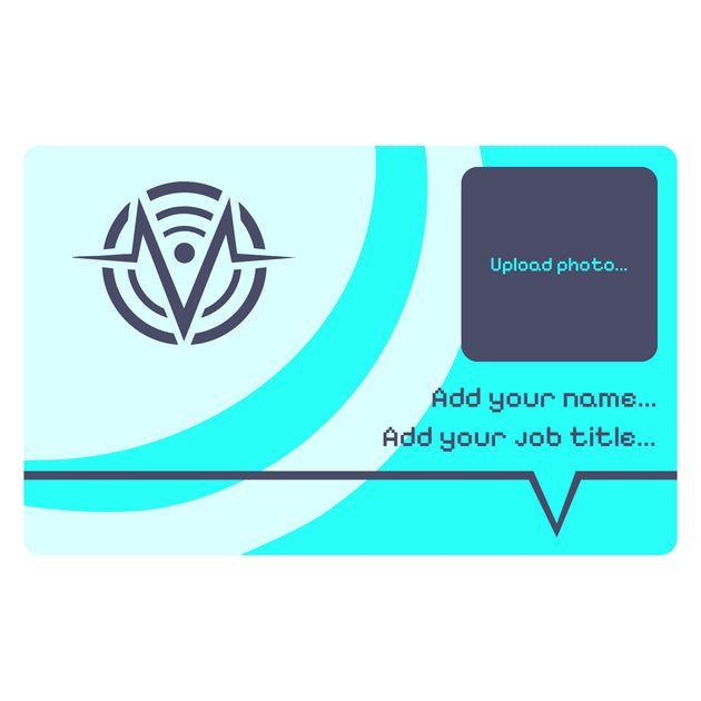 VoxTek Physical Employee ID Badge