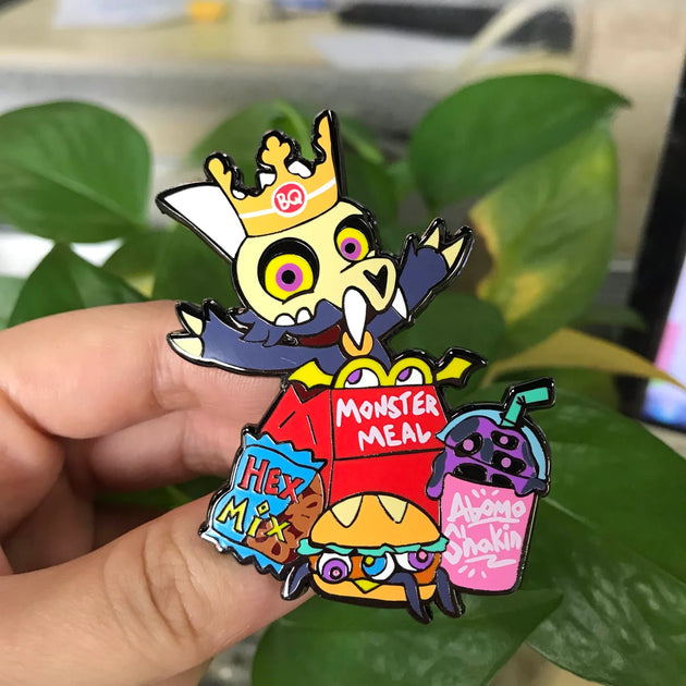 King's Monster Meal Pin