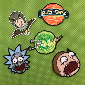Rick and Morty Patches