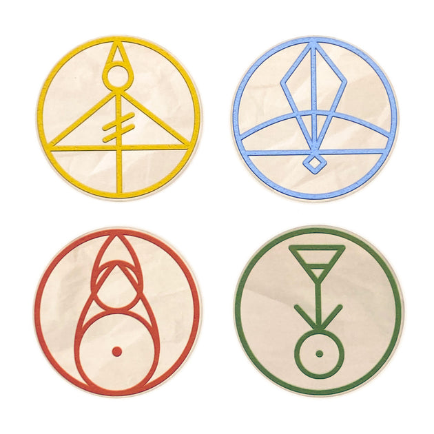 plant glyph owl house Spell Glyph Coasters - The Owl House