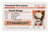 Provisional Hero Licenses