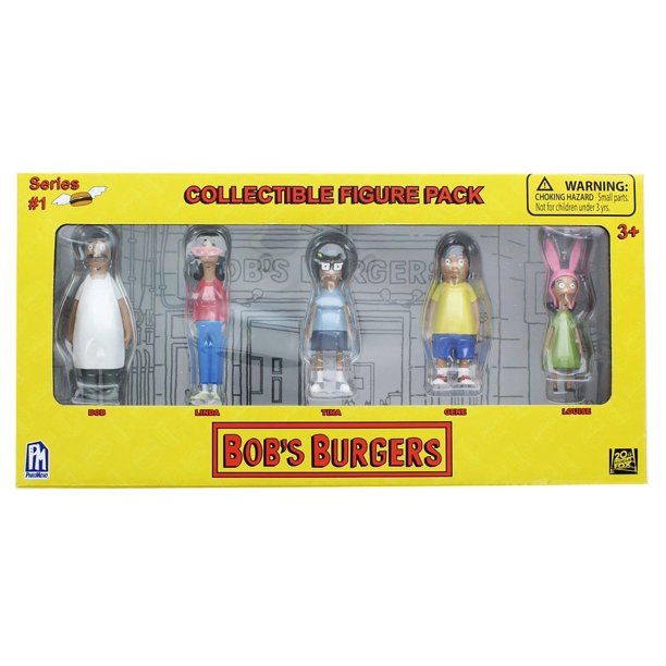 Bob's Burgers buying 4 Action Figures Toy Collectible NEW Sealed Bob, Linda, Tina, Gene