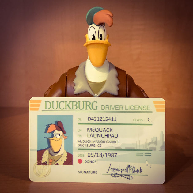 DuckTales ID Cards