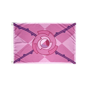 Rose Quartz Battle Flag