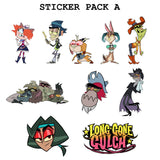 Long Gone Gulch Sticker Packs