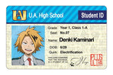 UA Student IDs - Class 1-A