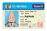 UA Student IDs - Class 1-A