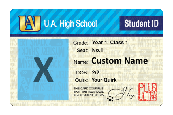 UA Student IDs - Class 1-B