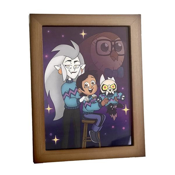 Owl Family Portrait - The Owl House - TheMysteryShack